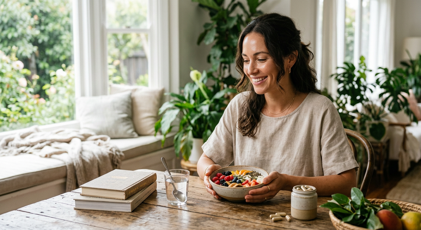 Professional photograph natural lighting high quality composition Visual for Holistic
