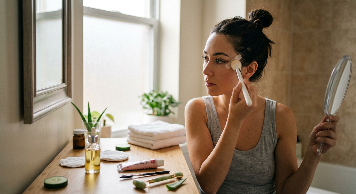 Professional photograph natural lighting high quality composition Scene depicting Beauty