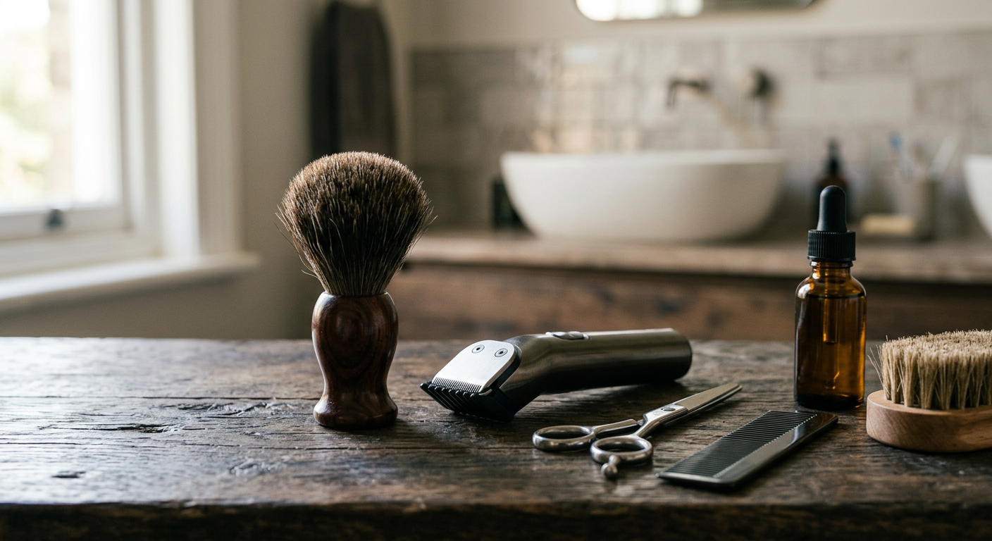 Professional photograph natural lighting high quality composition Visual for Grooming