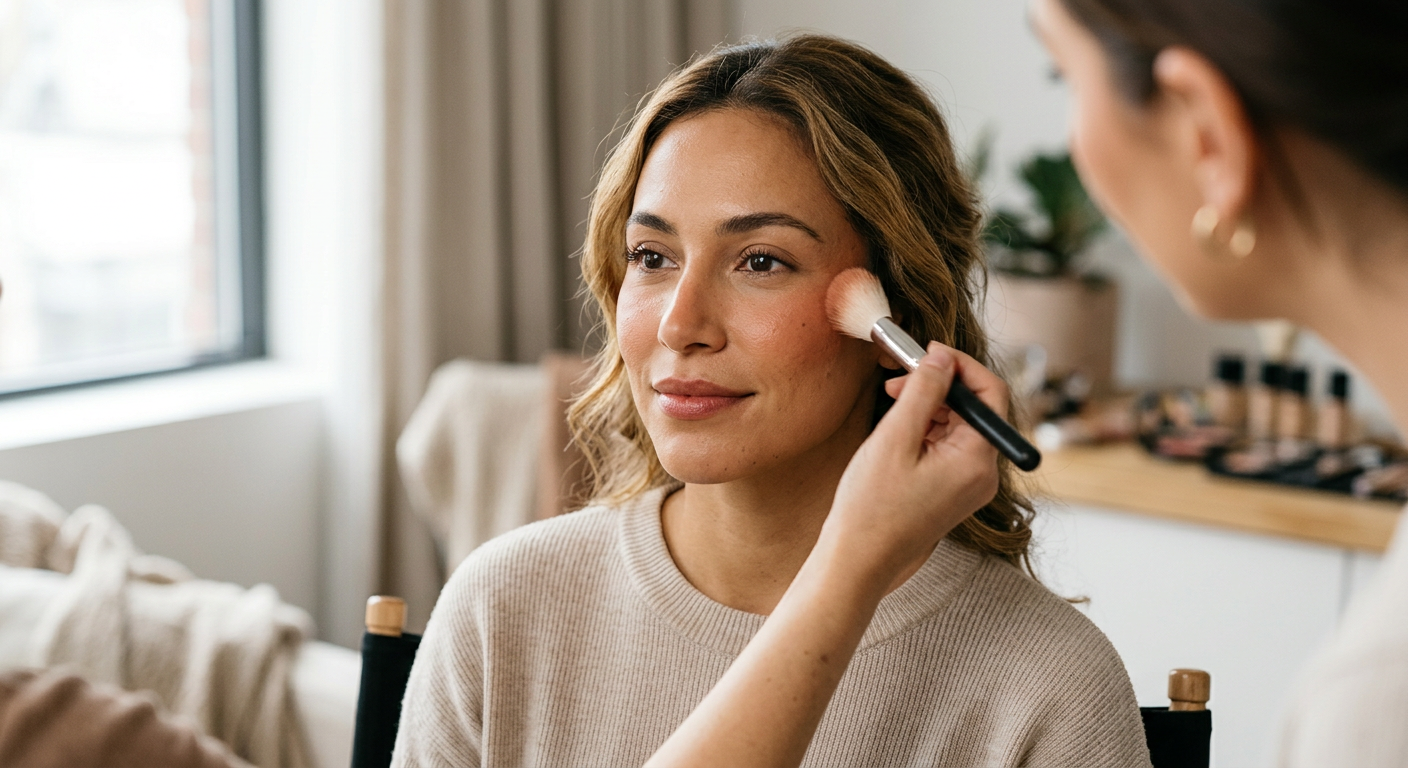 Professional photograph natural lighting high quality composition Visual for Blush