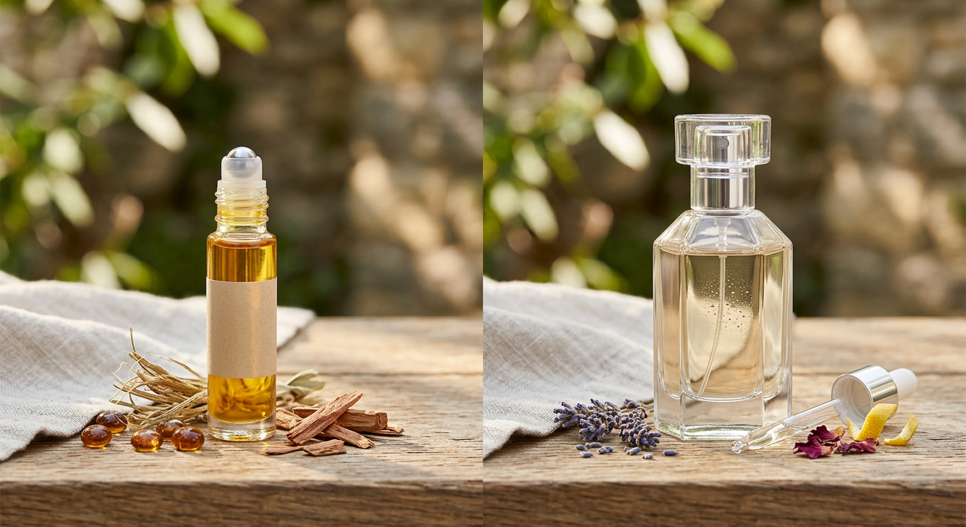 Professional photograph natural lighting high quality composition Visual for Perfume