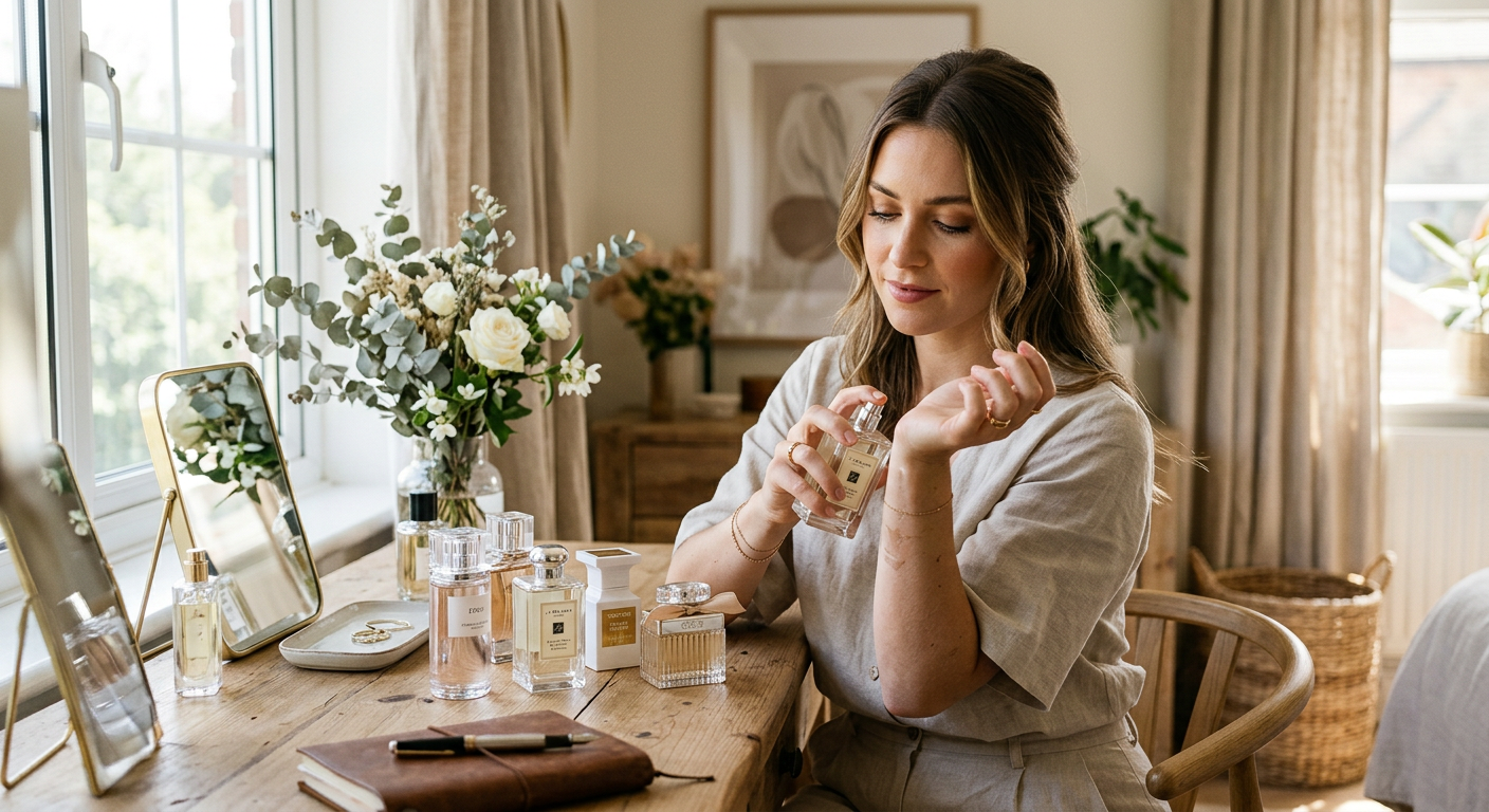 Professional photograph natural lighting high quality composition Visual for Scent