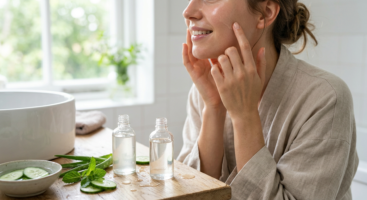 Professional photograph natural lighting high quality composition Visual for Hydrating