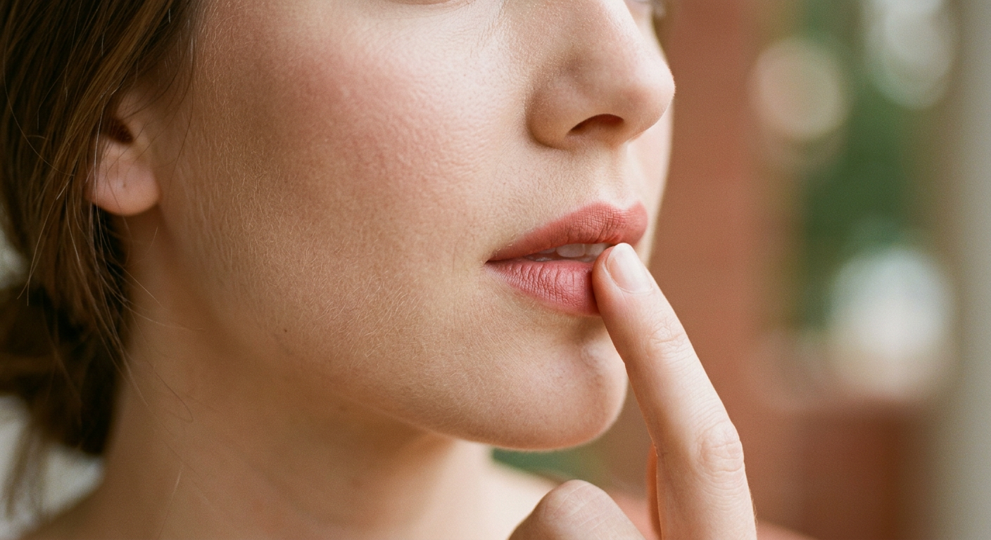 Professional photograph natural lighting high quality composition A close profile