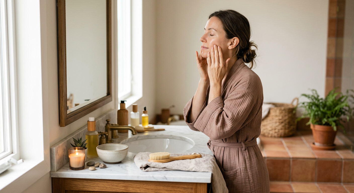 Professional photograph natural lighting high quality composition Scene depicting Mindful