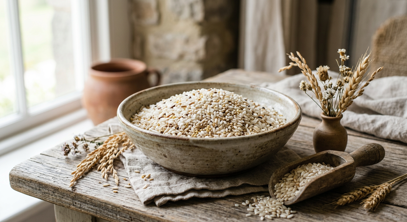 Professional photograph natural lighting high quality composition Visual for Rice