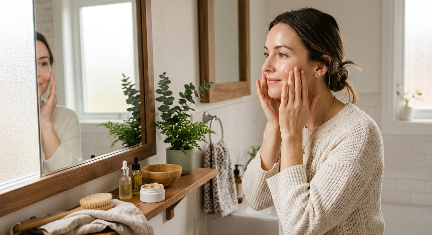 Professional photograph natural lighting high quality composition Visual for Exfoliate