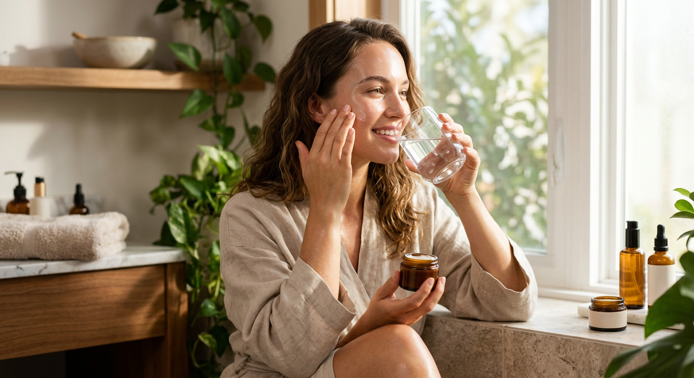 Professional photograph natural lighting high quality composition Visual for Hydrate