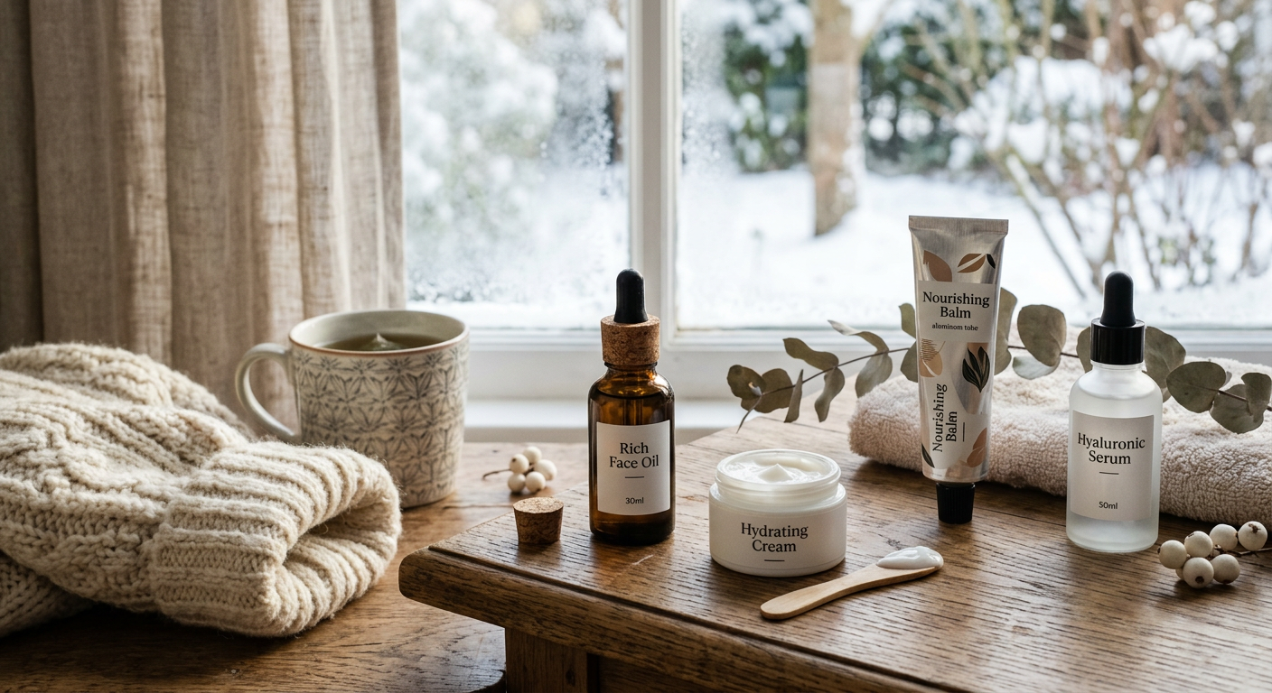 Professional photograph natural lighting high quality composition Scene depicting Winter