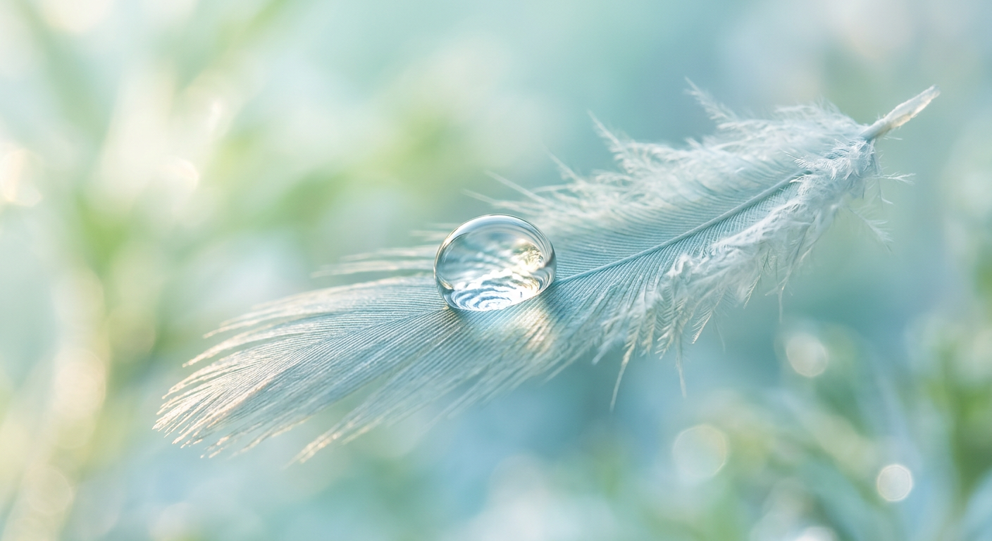 Professional photograph natural lighting high quality composition A single translucent