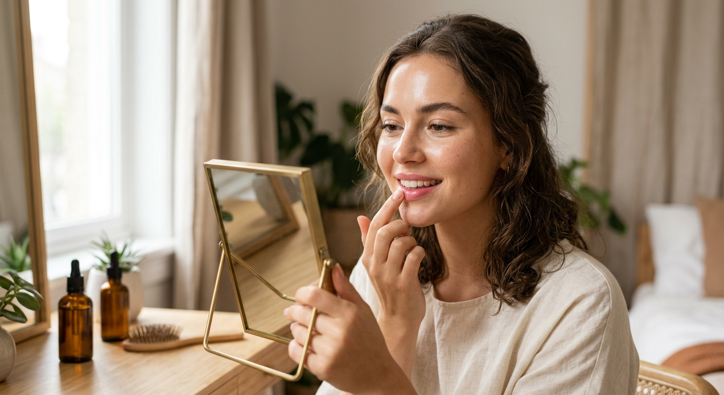Professional photograph natural lighting high quality composition Visual for Skin-First