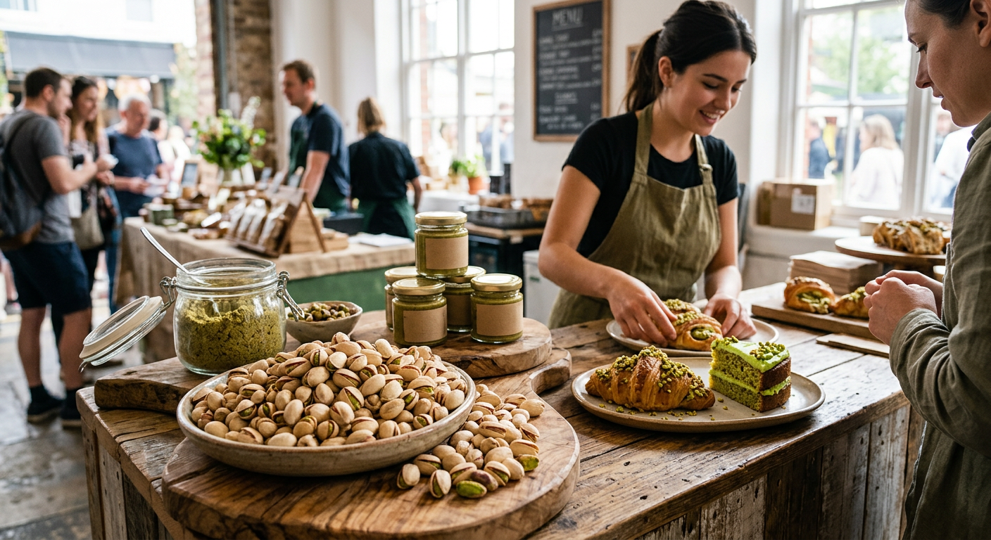 Professional photograph natural lighting high quality composition Visual for Pistachio