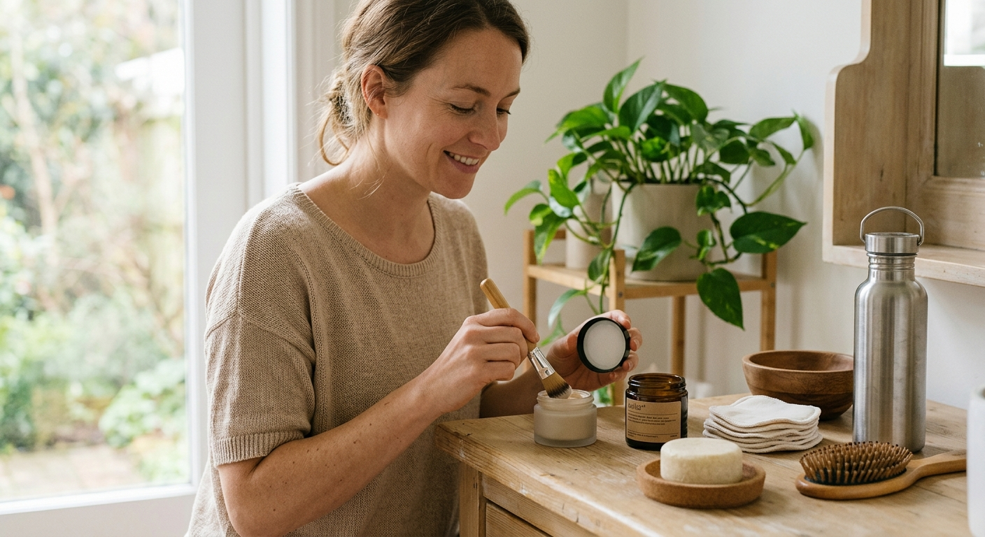 Professional photograph natural lighting high quality composition Scene depicting Sustainable