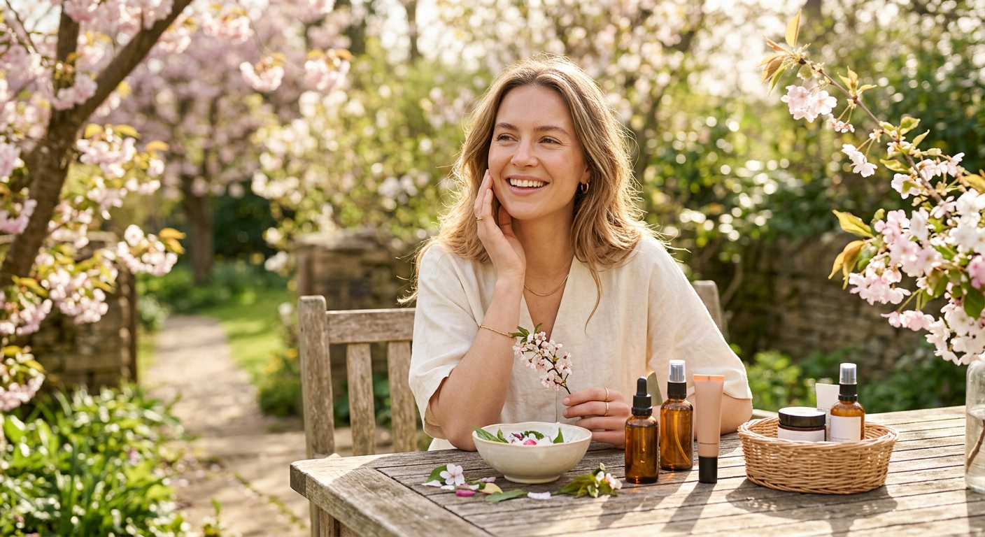 Professional photograph natural lighting high quality composition Scene depicting Spring