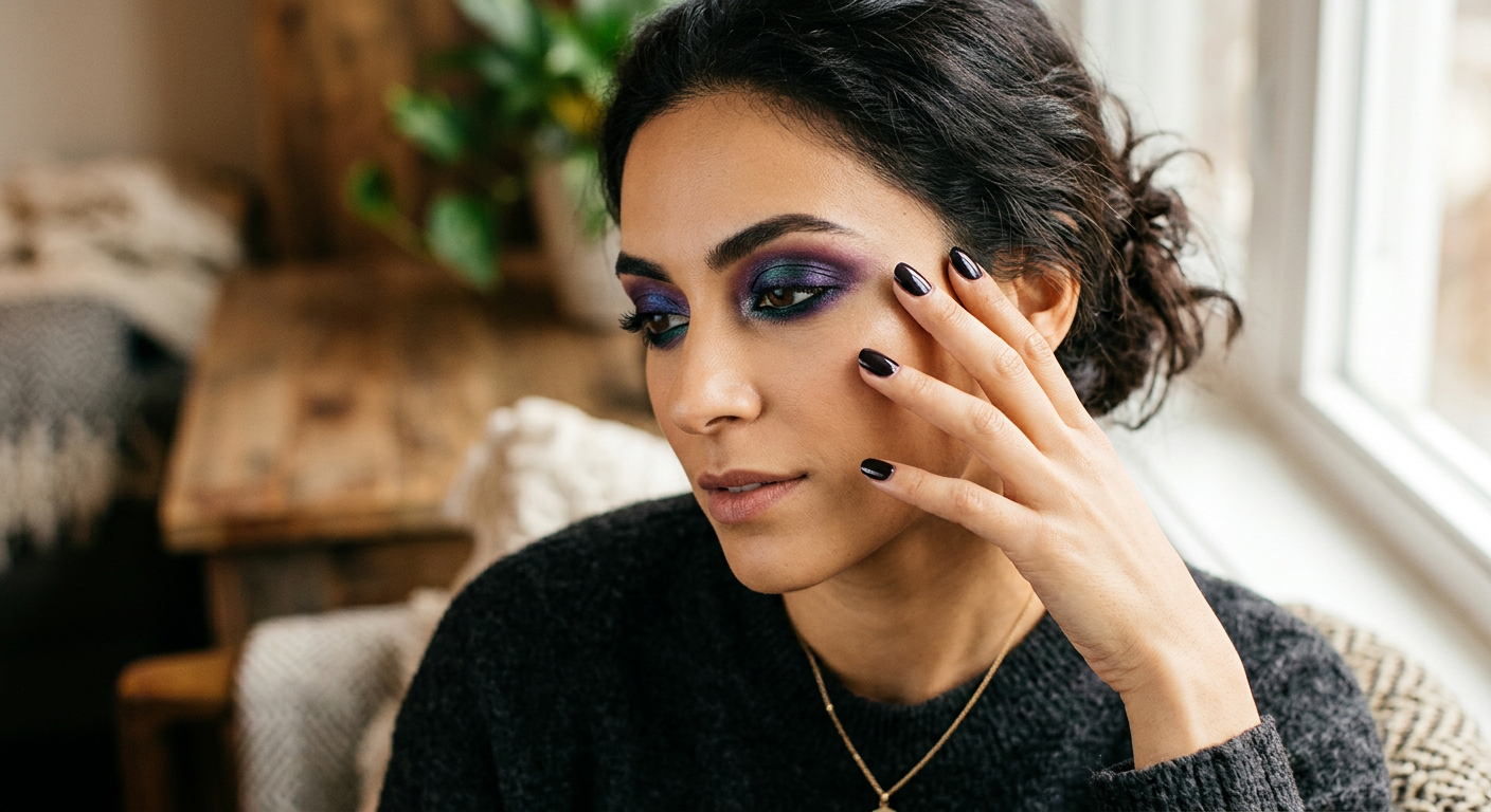 Professional photograph natural lighting high quality composition Visual for Jewel-Tone