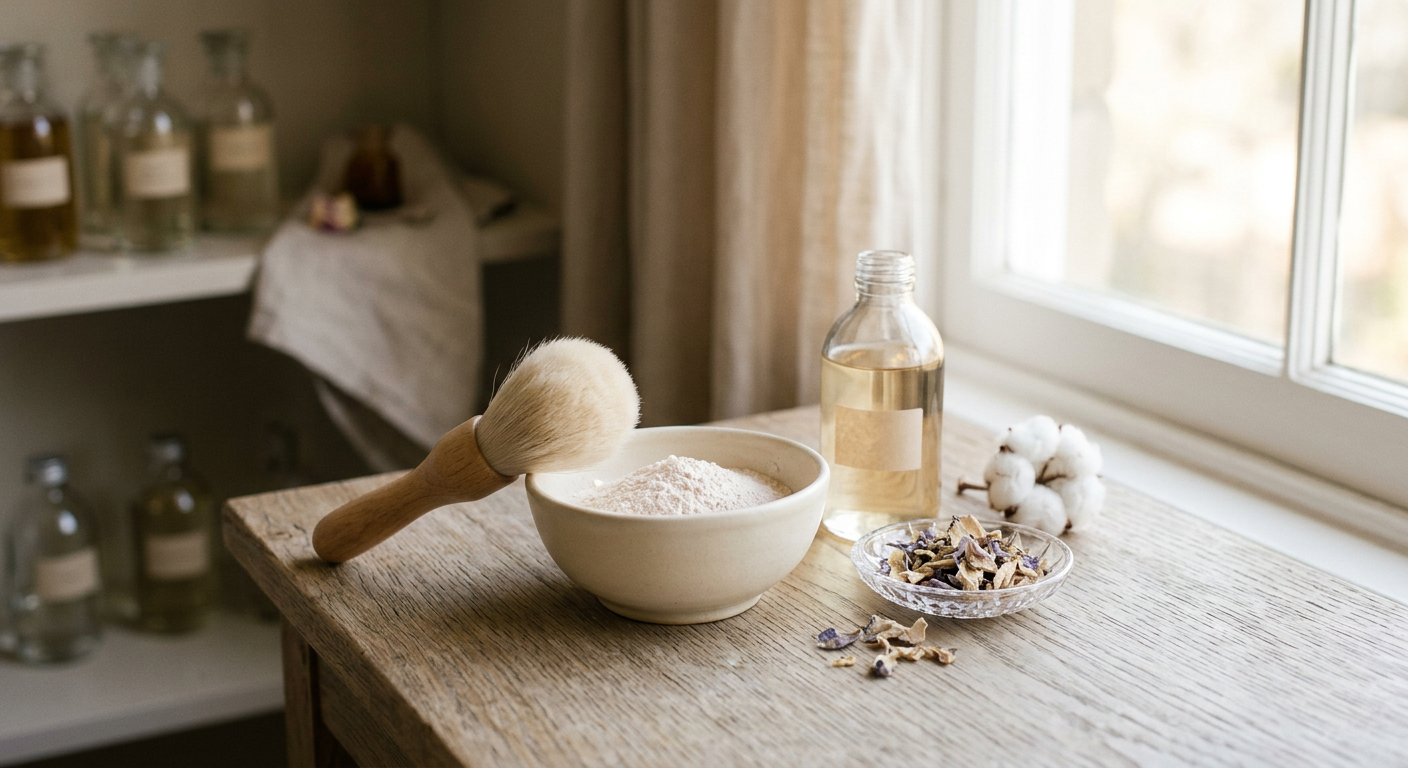Professional photograph natural lighting high quality composition Visual for Powdery